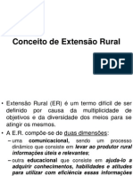 Conceito de Extensão Rural