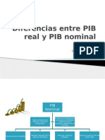 Diferencias PIB real y nominal