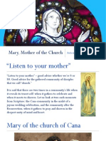 Mary, Mother of The Church