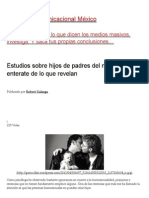 Estudios Sobre Hijos de Padres Del Mismo Sexo, Enterate de Lo Que Revelan - Guerrilla Comunicacional México