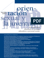 Orientancion Sexual y Juventud