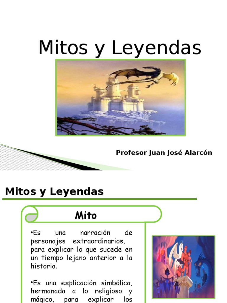 Mitos Y Leyendaspptx Mitología Mitología Griega