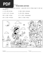 Mandalas de Sumas y Restas Algebraicas | PDF