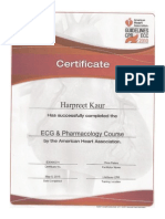 Ecg Certificate