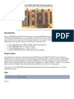 Eprom Ram Emulator
