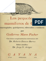 Mann 1978-Los Pequenos Mamiferos de Chile-Universidad de Concepcion