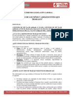 Derecho Del Niño y Adolescente