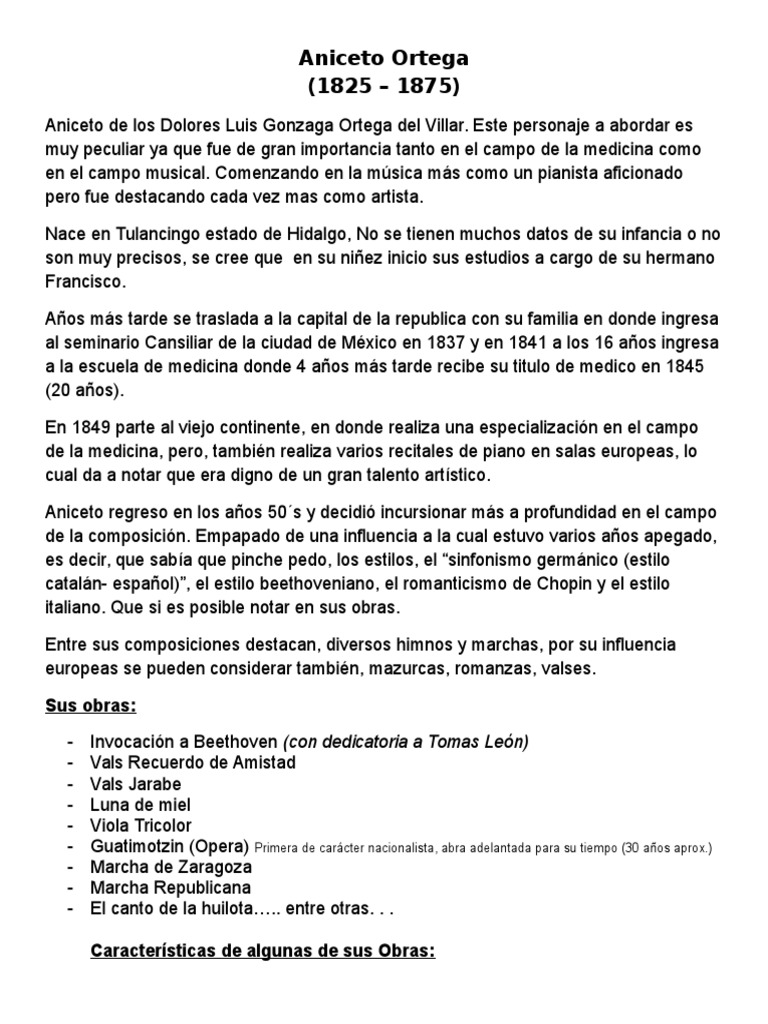 2 compositores mexicanos del siglo XIX