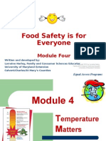 Food Safety Is For Everyone: Module Four