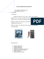 1 Karakteristik Resistor