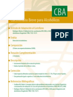 Cuestionario Breve Para Alcoholicos