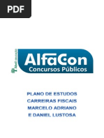 Plano de Estudo Alfacon