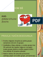 kviz-ZDRAVI STILOVI ŽIVOTA