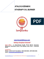 Katalog Aromatherapy Oil Burner 2015, PDF