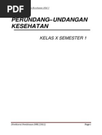 Download Perundang-undangan Kesehatan 1 by Lucky Rahmat Zaelani SN264341438 doc pdf