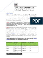 Huanetwork xDSL solution - Huawei ADSL2+ and VDSL2 solution)