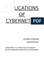 Applications of Cybernetics 