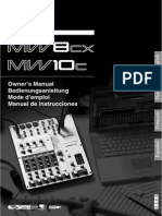 Yamaha mw8cx 8 CH Mixer