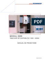 Manual de Proiectare Modul 3200 - Tablouri de Distributie