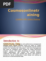 COGNOS TM1 Online Training