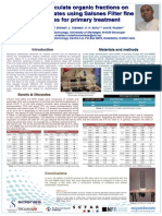 Effect of particulate organic matter on denitrification