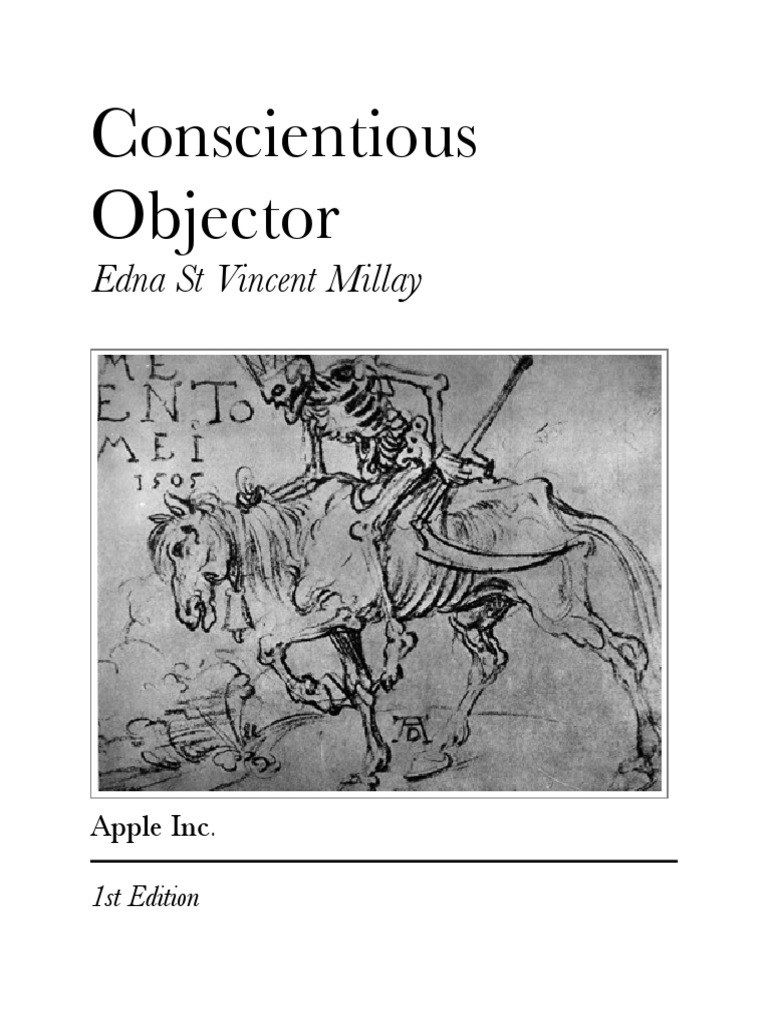 Conscientious Objector Poetry Fiction & Literature