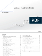Operating Instructions - Hardware Guide: VPCE Series