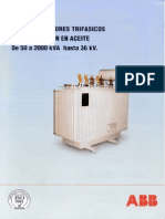 Catálogo Trafo Distribucion PDF