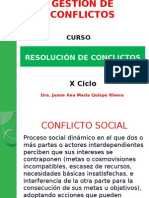 Gestión de Conflictos