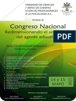 Cartel Congreso Tarea Estadistica