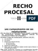 Derecho Procesal Ii