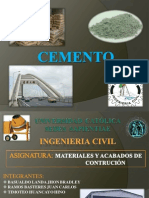 Materiales de Construccion cemento