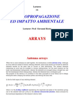 Radiopropagazione Ed Impatto Ambientale: Arrays