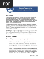 Download Effective Arguments for Medical Marijuana Advocates by MPP SN264405327 doc pdf