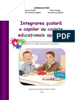 Carte Integrarea Scolara A Copiilor Cu Ces PDF