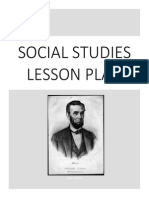Social Studies Lesson Plan: Mrs. Signor