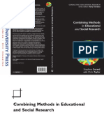 Combining Methods in Educational and Social Research