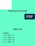 7 11 Factoring Monic Quadratics Trinomials