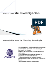 Centros de InvestigaciÃ N