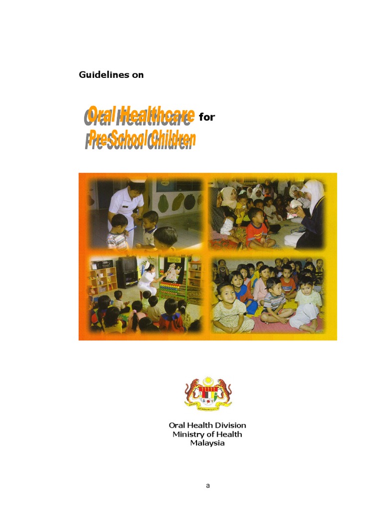 Oral Healthcare Guidelines for Pre-Schoolers | PDF | Oral Hygiene ...