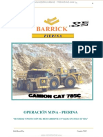 Manual Operacion Mantenimiento Seguridad Camion Minero 785c Caterpillar