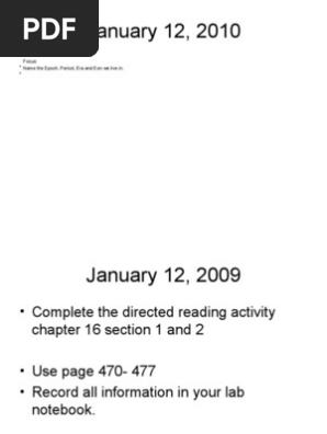 January 12 2010 Plate Tectonics Fault Geology