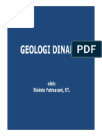 Geologi Dinamik Pendahuluan