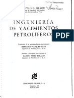 Ingeniería de Yacimientos Petrolíferos