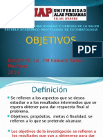 Tema 4 - Objetivos