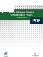 Caderno de Educação Financeira - Gestão de Finanças Pessoais - BACEN