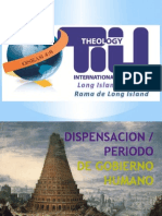 Dispensacion o Periodo de Gobierno Humano