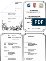 Program Bina Insan Guru Fasa 4-2015 PPG Ambilan Jun 2011: Ipgm Kampus Temenggong Ibrahim