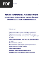 Coletanea de Termos de Referencia
