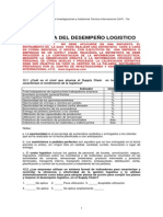 Instrumento 12. Medida Del Desempeño Logístico